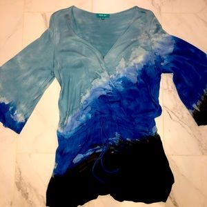 River + Sky Tie Dye Romper